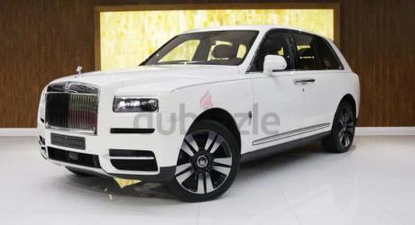 ROLLS ROYCE CULLINAN, GCC,4 YEARS OPEN WARRANTY AND CONTRACT SERVICE