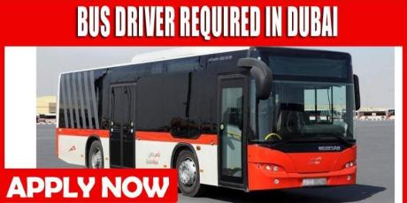 BUS DRIVER REQUIRED IN DUBAI