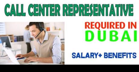 Call Center Representative Required in Dubai