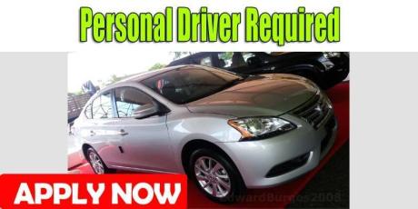 Personal Driver Required