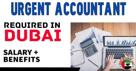 Urgent Accountant Required in Dubai