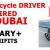 Motorcycle DRIVER REQUIRED IN DUBAI