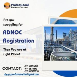 THE TOP ADNOC REGISTRATION CONSULTANTS