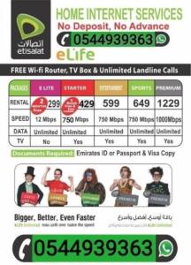 Etisalat Home internet - Dubai