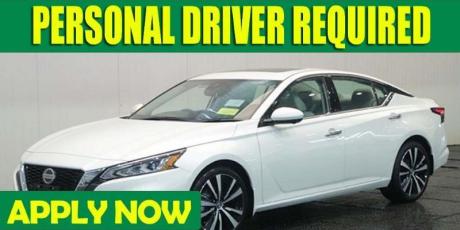 PERSONAL DRIVER REQUIRED