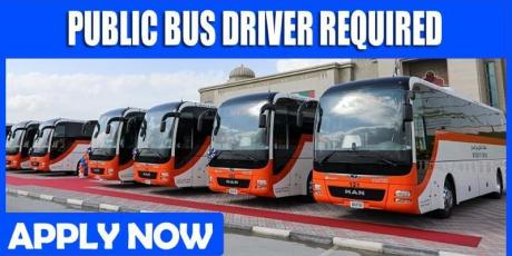 PUBLIC BUS DRIVER REQUIRED IN DUBAI