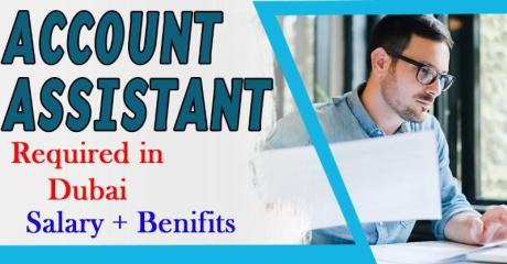 Account Assistant Required in Dubai