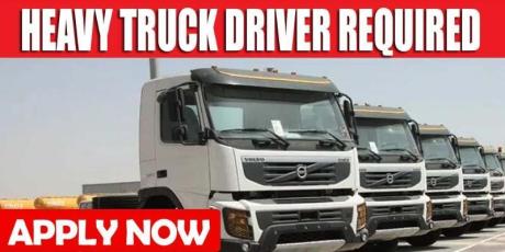 HEAVY TRUCK DRIVER REQUIRED