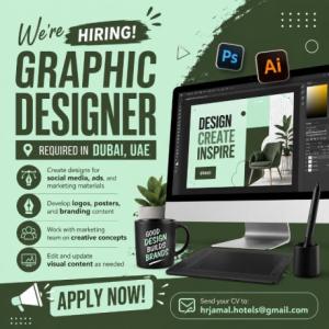 Graphic Designer Required in Dubai