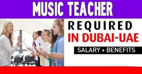 Music Teacher Required in Dubai