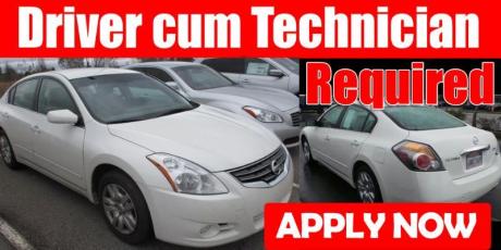 Driver cum A/C Technician Required