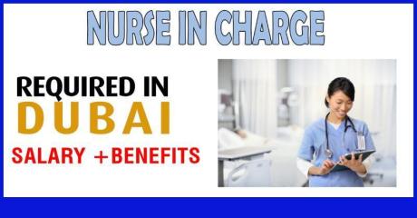 Nurse in charge Required in Dubai