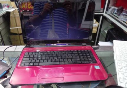 Red Colour HP Pavillion Laptop for sale