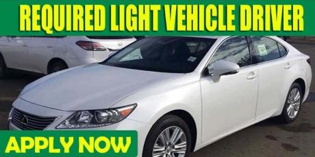 REQUIRED LIGHT VEHICLE DRIVER