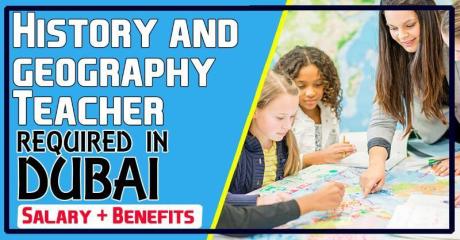 History and geography Teacher Required in Dubai