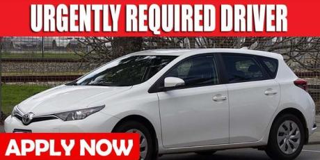 URGENTLY REQUIRED DRIVER