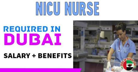 NICU Nurse Required in Dubai