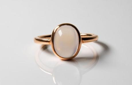 Moonstone Ring in Dubai – Handcrafted Elegance by Clio Jewellery