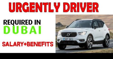 Urgently Driver Required in Dubai