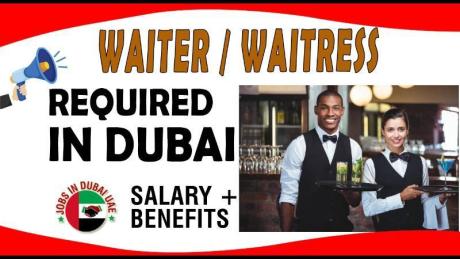 Waiter / Waitress Required in Dubai