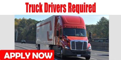 Truck Drivers Required