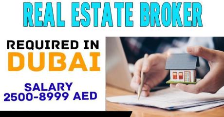 Real Estate Broker Required in Dubai