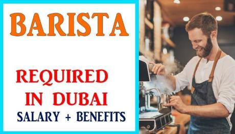 Barista Required in Dubai -