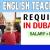 KG English teacher Required in Dubai
