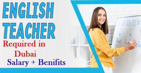 English Teacher Required in Dubai