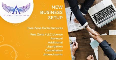 NEW BUSINESS SET UP(Free zone & L.L.C)