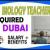 Biology teacher Required in Dubai