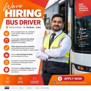 Bus Driver Required in Dubai