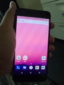 Huawei google nexus 6p 64gb 4 gb single sim slim and stylis phone Neat and clean scratchless condit