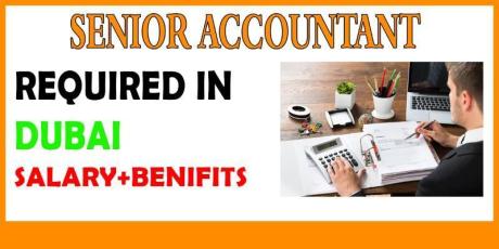 Senior Accountant Required in Dubai -