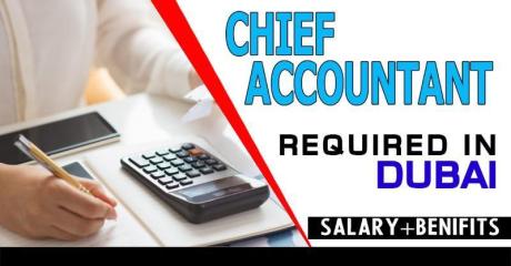Chief Accountant Required in Dubai