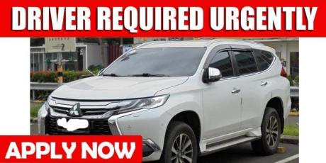 DRIVER REQUIRED URGENTLY IN DUBAI