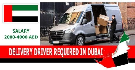 DELIVERY DRIVER REQUIRED IN DUBAI