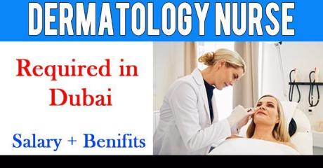 Dermatology Nurse Required in Dubai
