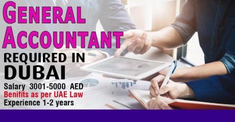 General Accountant Required in Dubai