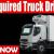 Required Truck Driver