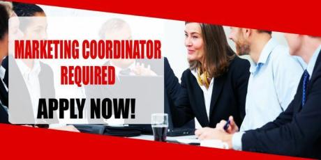 MARKETING COORDINATOR REQUIRED IN DUBAI