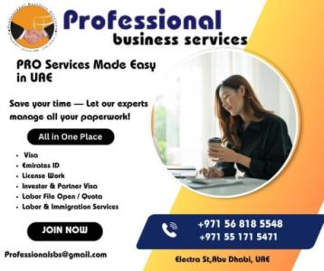PRO SERVICES MADE EASY IN UAE