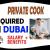 Private Cook Required in Dubai