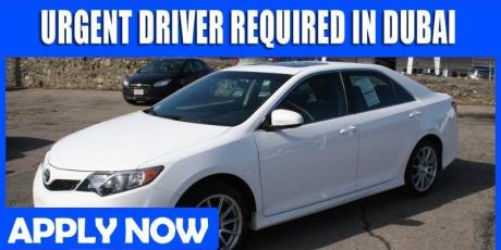 URGENT DRIVER REQUIRED IN DUBAI