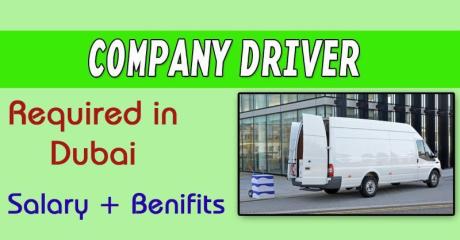 Company Driver Required in Dubai