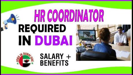 HR Coordinator Required in Dubai