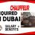 CHAUFFEUR REQUIRED IN DUBAI