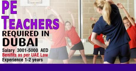 PE Teachers Required in Dubai