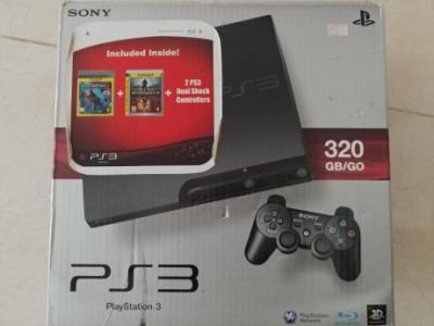 Sony PS3 with games and controllers