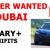 DRIVER WANTED IN DUBAI